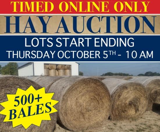 Henderson Farms Hay Dispersal Auction 2023