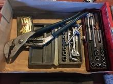 Channel Locks, Socket set, Wrenches