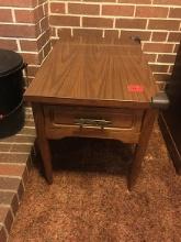27 1/2 x 17 1/2in side table