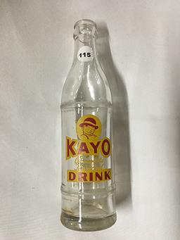Kayo Chocolate Flavored Drink, Kayo Bottlers Quincy, IL