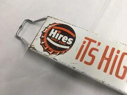 30 in. Hires Root Beer Door Push Stout Sign Co. No. 4143