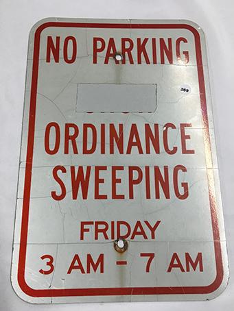 12 x 18 in. No Parking Sign