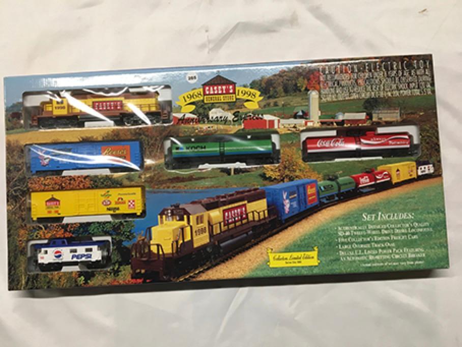 Caseys HO 1998 Collector Limited Edition Series Train Set
