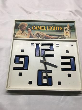 17  x 17 in Camel Clock