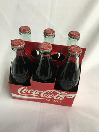 Coca Cola Unopened Bottles and Carrier