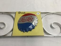 6 1/2  x 38 in. Pepsi Cola Door Push