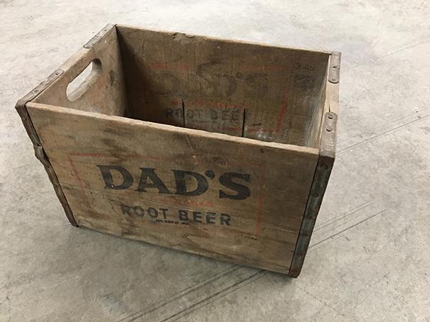Dads Root Beer Crate, Quincy, IL