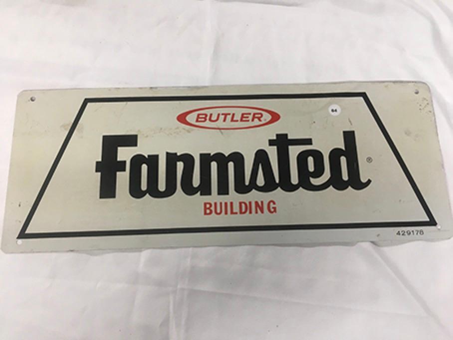 10 x 26 in. Vintage Butler Farmsted Sign