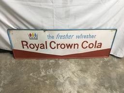 18 x 54 in. Vintage Royal Cola Sign (Older Touch Up)