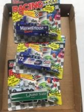 (3) Nascar Die Cast Trucks and Trailers