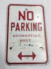 12 x 18 in. No Parking Sign