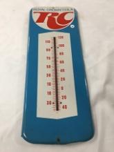 10 x 25 1/2 in. Vintage RC Cola Thermometer
