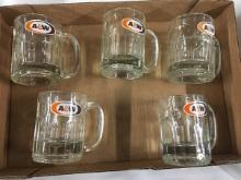 (5) A&W Root Beer Mugs