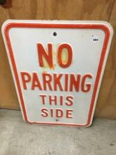 12 x 18 in. No Parking Sign