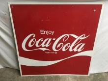 48  x 48 in. Coca Cola Metal Sign