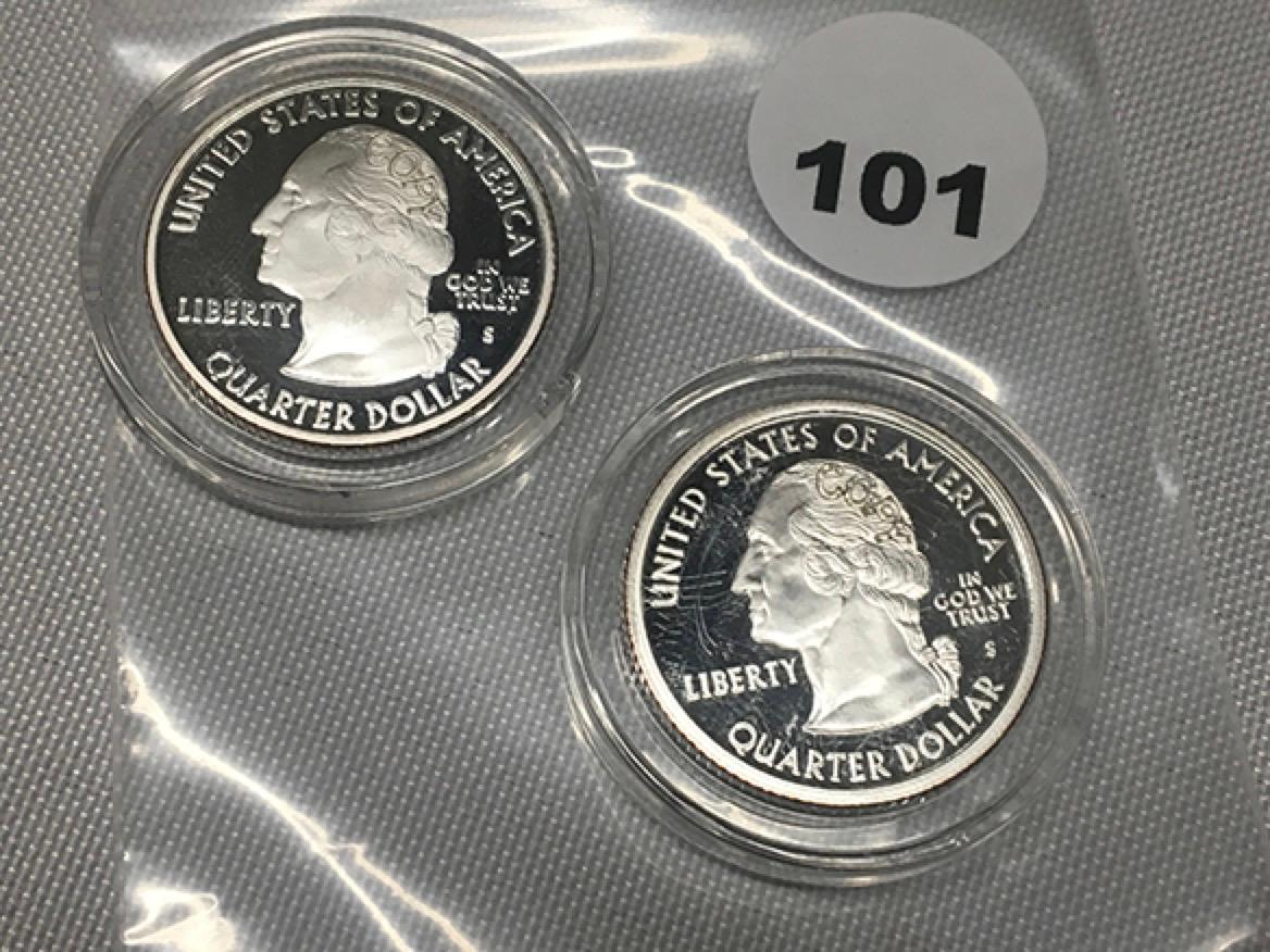 2003-S Missouri, 2004-S Washington, Proof Washington Quarters