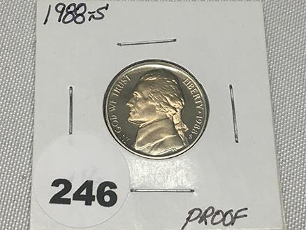 1988-S Jefferson Proof Nickel