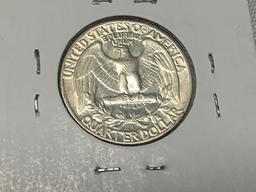 1957- D Washington Quarter (BU)