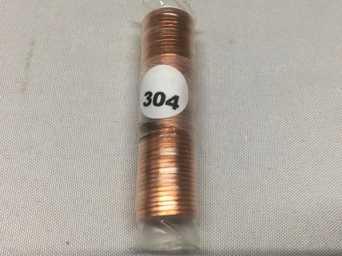 2009 Professional Life Lincoln Cent Roll (UNC)