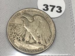 1945 Walking Liberty Half dollar