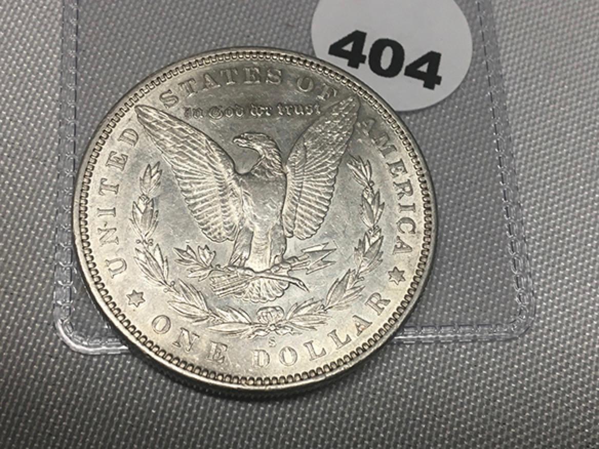 1885-S Morgan Dollar UNC