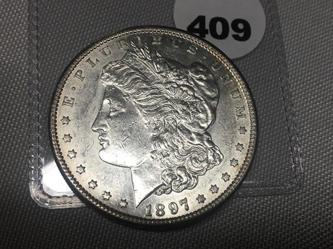 1897-S Morgan Dollar GEM