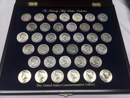 1964-2000 Kennedy Half Dollar Collection In Case