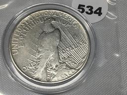 1921 Peace Dollar, Capsulated