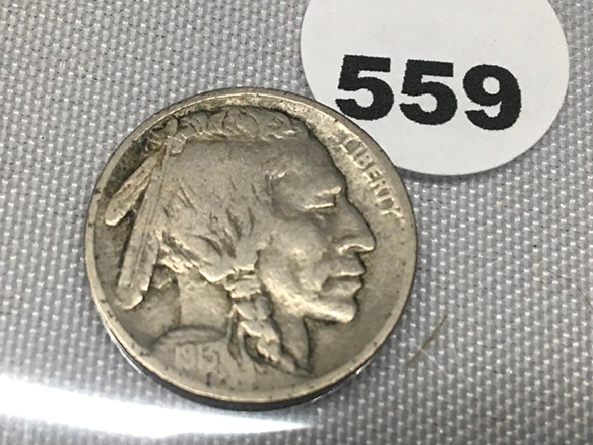 1913 TY-1 Buffalo Nickel