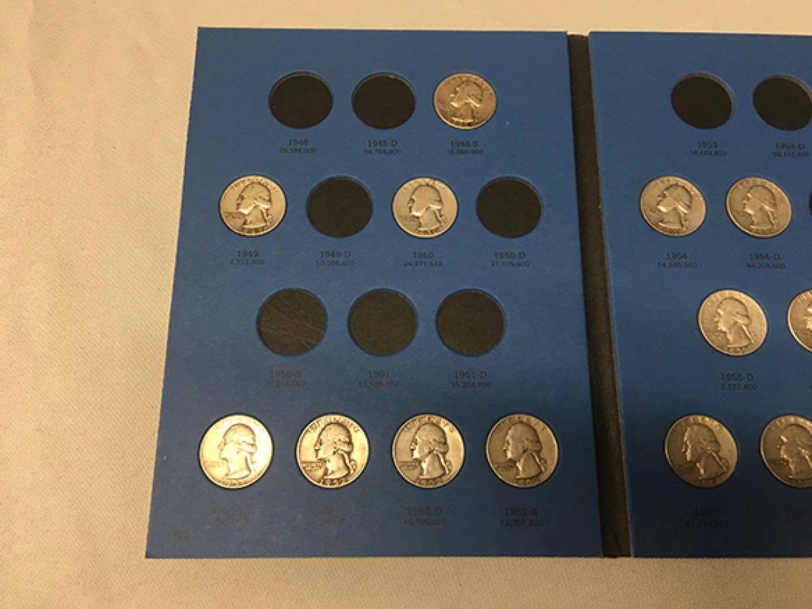 (28) Silver Washington Quarters Plus 65 & 66