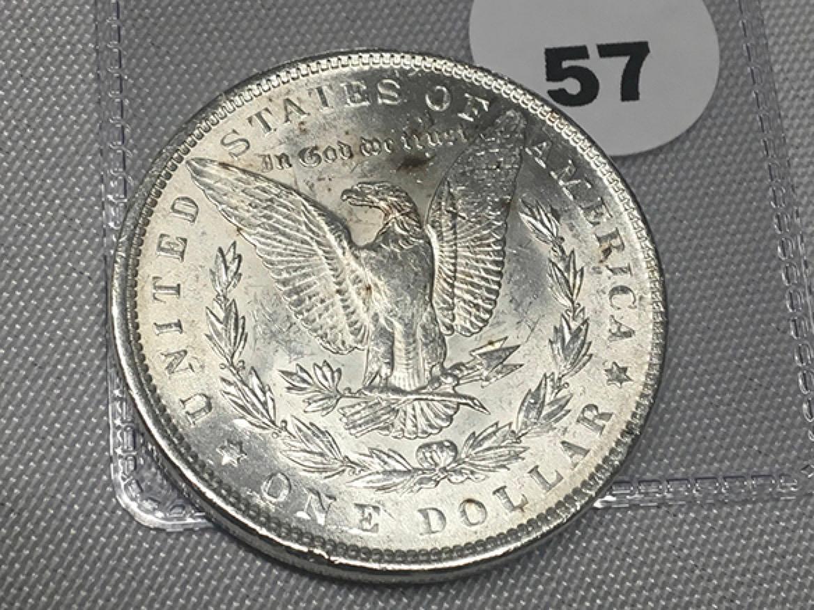 1888 Morgan Dollar, AU