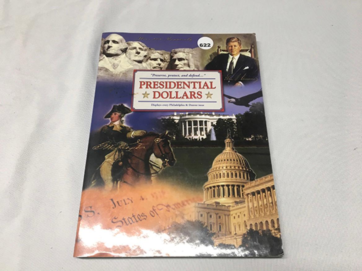 (16) Presidential Dollars in Book