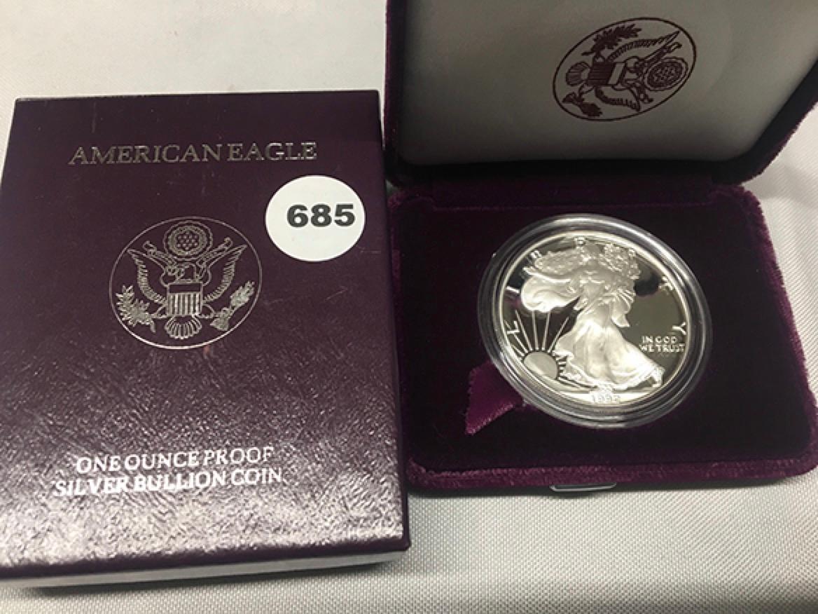 1992 Proof Silver Eagle