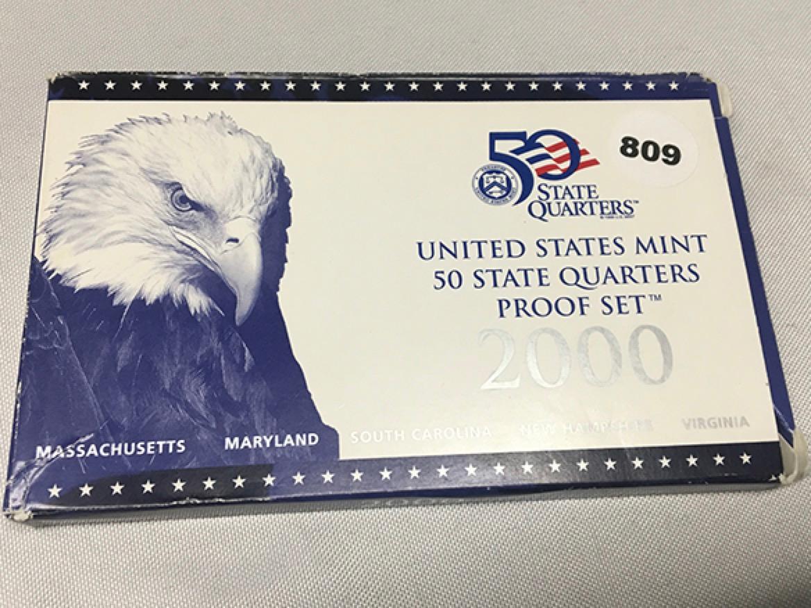 2000 Quarter Proof Set