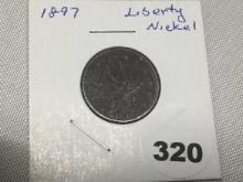 1897 'V' Nickel