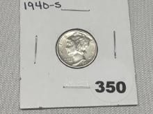 1940-S  Mercury Dime UNC