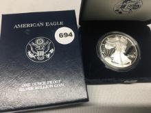 2002 Proof Silver Eagle