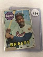 1969 Topps #100, Hank Aaron