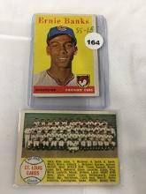 (2) 1958 Topps #216, 310