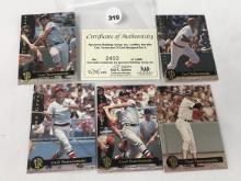 1993 Front Row Premium Set of 5 Carl Yastremski