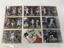 (9) 1999 Topps #17, 73, 117, 450, 457, 458, (2) 459, 462