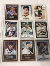1996, 2001, 2018, 2021 Topps, Upper Deck, Panini Baseball Cards