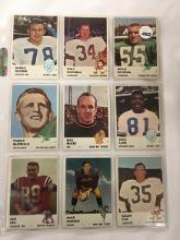 (9) 1961 Fleer #87, 51, 187, 18, 93, 217, 56, 84, 17