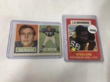 (1) 1975 Topps #6, 1956-57 (1) Topps #6