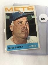1964 Topps #155, Duke Snider