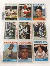 (9) 1964 Topps #68, 91, 133, 136, 137, 138, 180, 191, 285