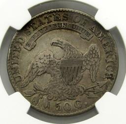 1833 BUST HALF DOLLAR NGC VF 35