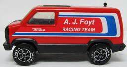 VINTAGE TONKA AJ FOYT RACING TEAM VAN & RACECAR