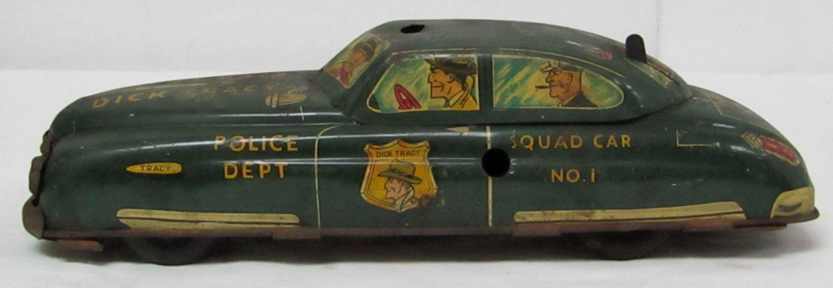 VINTAGE 1949 DICK TRACY SQUAD CAR NO 1 FA SYND