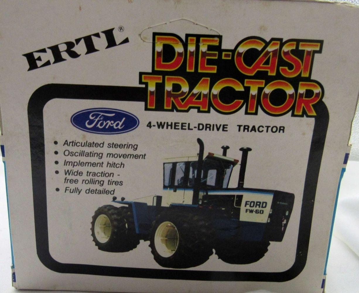 ERTL DIECAST FORD TRACTORS & FARM EQUIPTMENT